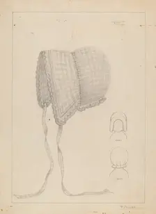 Cap, 1935/1942. Creator: Percival Jenner