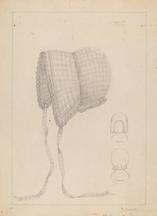 Cap, 1935/1942. Creator: Percival Jenner