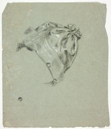 Cap of Gathered Silk, 1780/89. Creator: John Downman