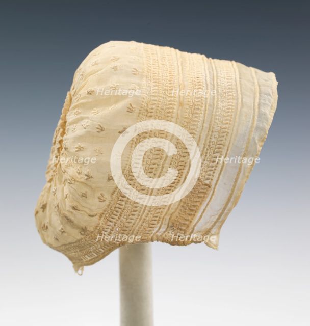 Cap, American, 1818. Creator: Unknown.