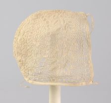 Cap, American, 1831. Creator: Abigail Lloyd Lott Zabriskie