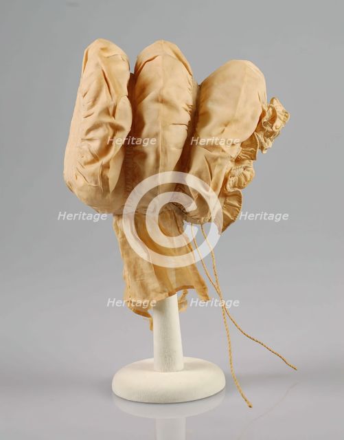 Cap, American, ca. 1810. Creator: Unknown.