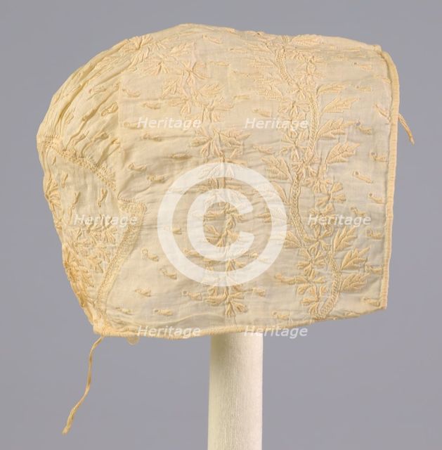 Cap, American, ca. 1813. Creator: Unknown.