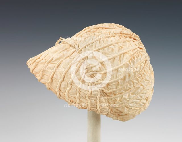 Cap, American, ca. 1820. Creator: Unknown.