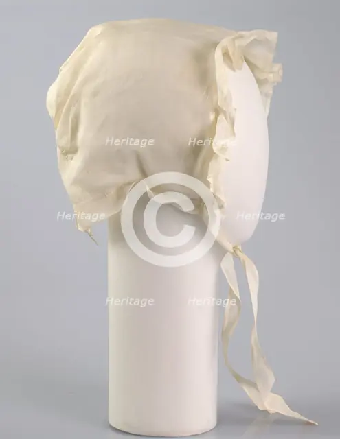 Cap, American, ca. 1825. Creator: Unknown.