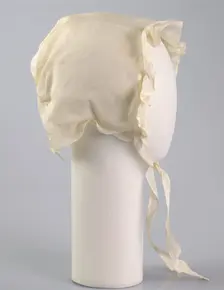 Cap, American, ca. 1825. Creator: Unknown