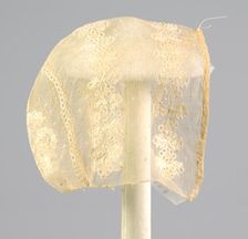 Cap, American, ca. 1825. Creator: Horace Dean Walker