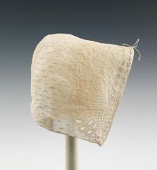 Cap, American, ca. 1830. Creator: Unknown