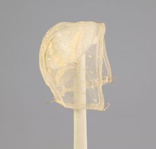 Cap, American, ca. 1840. Creator: Unknown