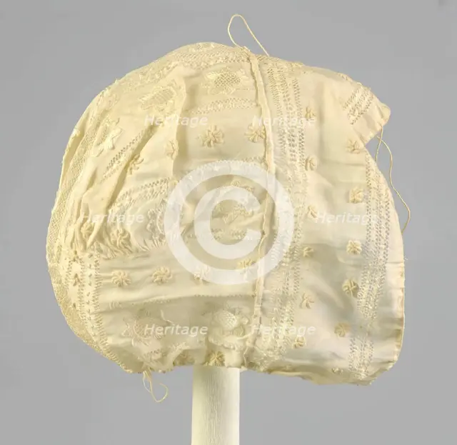 Cap, American, ca. 1840. Creator: Unknown.