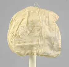 Cap, American, ca. 1840. Creator: Unknown