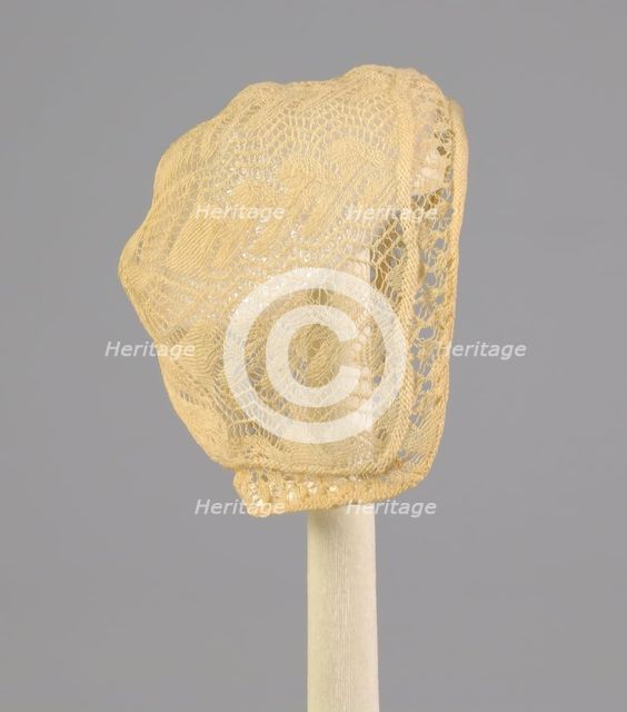 Cap, American, ca. 1850. Creator: Unknown.
