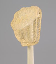 Cap, American, ca. 1850. Creator: Unknown