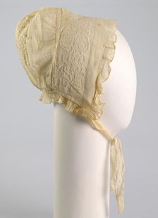 Cap, American, ca. 1850. Creator: Unknown