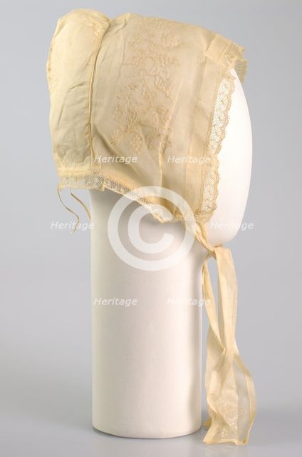 Cap, American, ca. 1850. Creator: Unknown.