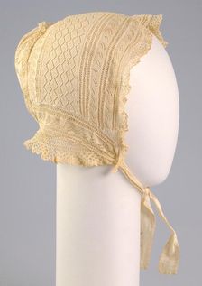 Cap, American, ca. 1860. Creator: Unknown
