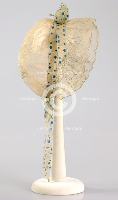 Cap, American, ca. 1860. Creator: Unknown.