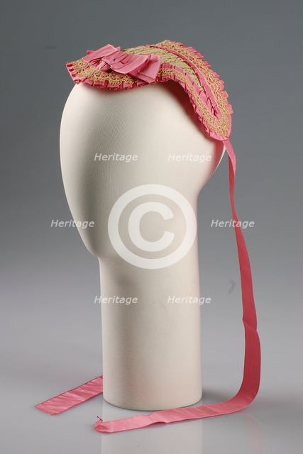 Cap, American, ca. 1870. Creator: Unknown.