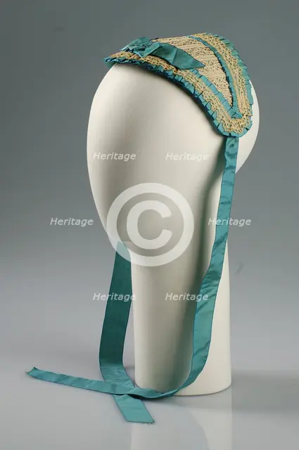 Cap, American, ca. 1870. Creator: Unknown.