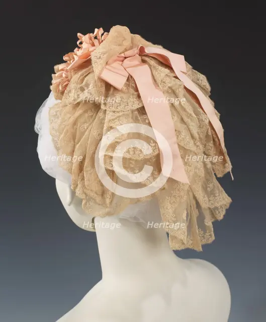 Cap, American, ca. 1880. Creator: E. A. Morrison.