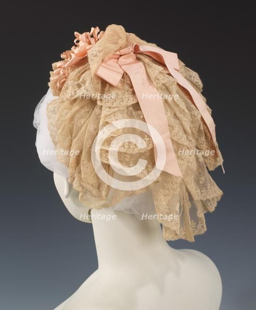 Cap, American, ca. 1880. Creator: E. A. Morrison.