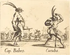 Cap. Babeo and Cucuba, c. 1622. Creator: Jacques Callot