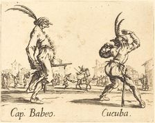 Cap. Babeo and Cucuba, c. 1622. Creator: Jacques Callot