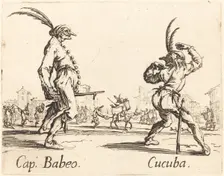 Cap. Babeo and Cucuba, c. 1622. Creator: Jacques Callot