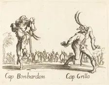 Cap. Bonbardon and Cap. Grillo. Creator: Unknown
