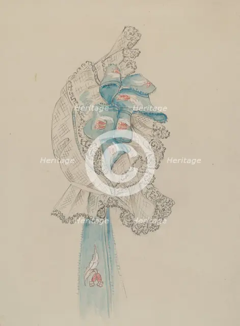 Cap, c. 1936. Creator: Jessie M. Benge.