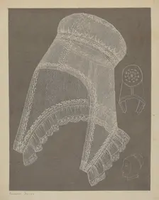 Cap, c. 1937. Creator: Roberta Spicer