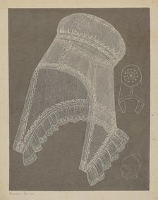 Cap, c. 1937. Creator: Roberta Spicer