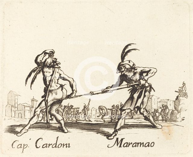 Cap. Cardoni and Maramao. Creator: Unknown.