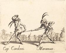 Cap. Cardoni and Maramao, c. 1622. Creator: Jacques Callot