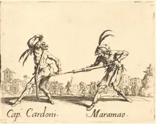 Cap. Cardoni and Maramao, c. 1622. Creator: Jacques Callot
