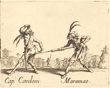 Cap. Cardoni and Maramao, c. 1622. Creator: Jacques Callot
