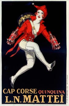 Cap Corse Quinquina , 1927. Creator: D'Ylen, Jean (1886-1938)