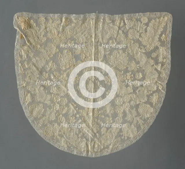 Cap Crown, Brussels, 1725/50. Creator: Unknown.