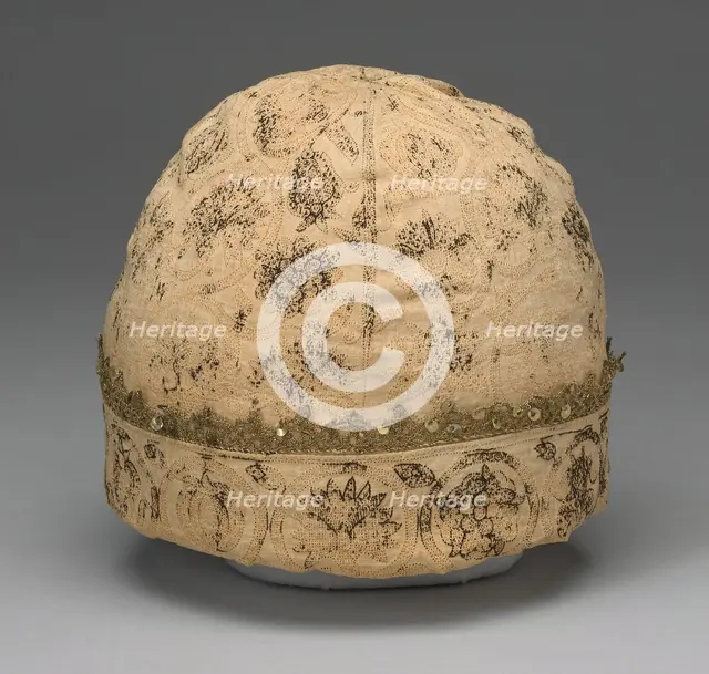 Cap, England, 16th century. Creator: Unknown.