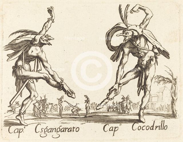 Cap. Esgangarato and Cap. Cocodrillo. Creator: Unknown.
