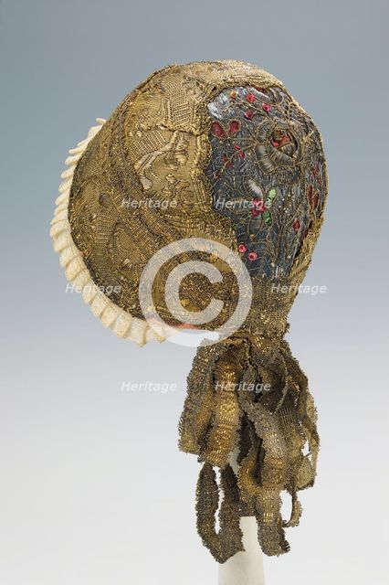 Cap, German, early 19th century. Creator: Unknown.