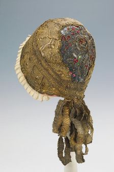 Cap, German, early 19th century. Creator: Unknown