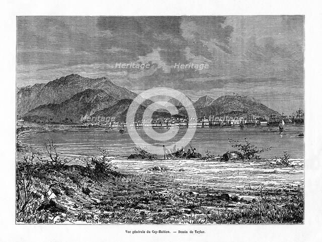Cap Haitien, Haiti, 19th century. Artist: Charles Barbant