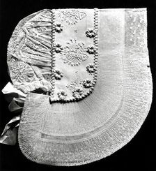 Cap (Peasant Work), France, 1875/1900. Creator: Unknown