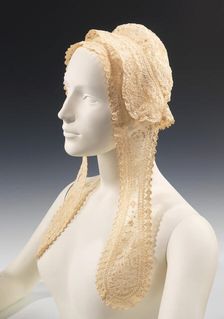 Cap, probably Irish, ca. 1870. Creator: Unknown