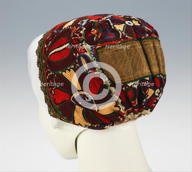 Cap, Slovak, 1840-70. Creator: Unknown.