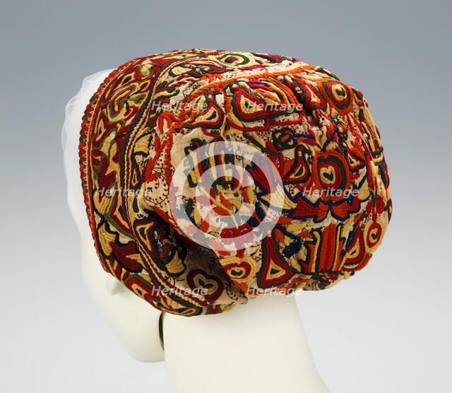 Cap, Slovak, 1840-70. Creator: Unknown.