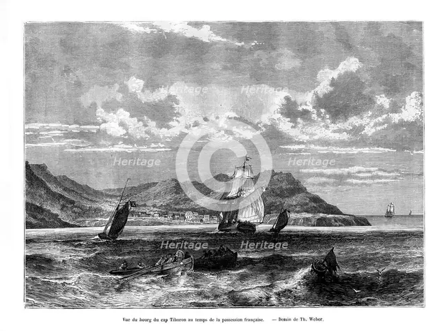 Cap Tiburon, Haiti, 19th century. Artist: T Weber