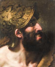 Capaneus - Study called The Blasphemic, late 18th-early 19th century. Creator: Anne-Louis Girodet de Roussy-Trioson