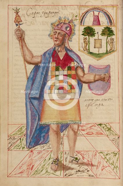 Capac Yupanqui, completed in 1616. Creator: Unknown.